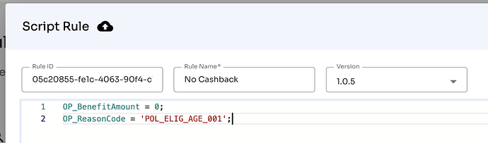 Fig 2: No Cashback exception handling