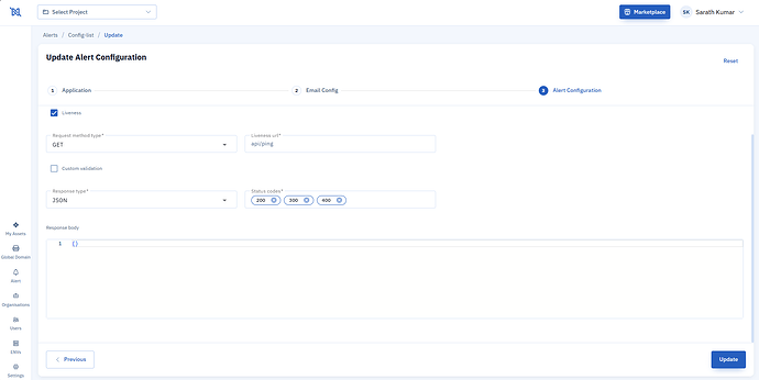 Multiple status code validation